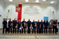 policjanci którzy zajęli miejsca 1-3 w zawodach patrol roku 2019