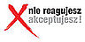 logo kampanii &quot;Nie reagujesz - akceptujesz!&quot;