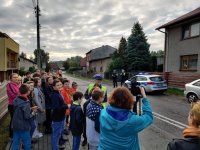 Działania mysłowickich policjantów, strażaków i straży miejskiej w ramach projektu EDWARD (Europejski Dzień Bez Ofiar Śmiertelnych w Wypadkach Drogowych)