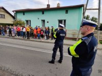 Działania mysłowickich policjantów, strażaków i straży miejskiej w ramach projektu EDWARD (Europejski Dzień Bez Ofiar Śmiertelnych w Wypadkach Drogowych)