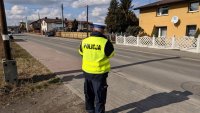 Policjanci podczas akcji &quot;Bezpieczny pieszy&quot;