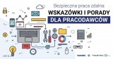 infografika - Praca zdalna - porady dla pracodawców