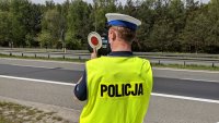 policjanci mysłowickiej drogówki i grupy speed KAP Gliwice podczas działań &quot;Bezpieczna jedynka&quot;