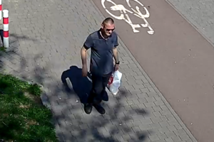 zdjęcie przedstawia wizerunek sprawcy