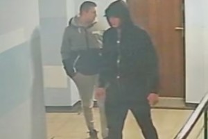 zdjęcie przedstawia wizerunek sprawców