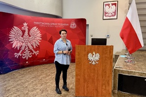 zdjęcie przedstawia uczestników debaty