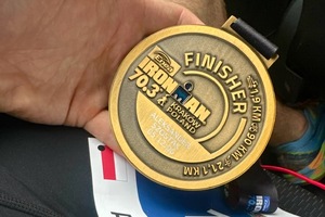 zdjęcie przedstawia medal za udział w zawodach